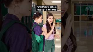 POV Middle school “dating” in the 90s nostalgia 90skids millennials [upl. by Groscr]