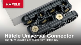 Introducing the NEW Häfele Universal Connector [upl. by Asilak]