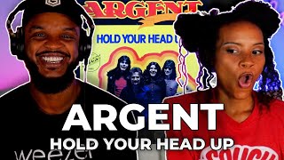 IS THIS OLD SCHOOL 🎵 Argent  Hold Your Head Up REACTION [upl. by Joyan403]