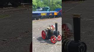 Mamod TE1 running around the engine shed at Baggeridge miniture railway [upl. by Llecrep]