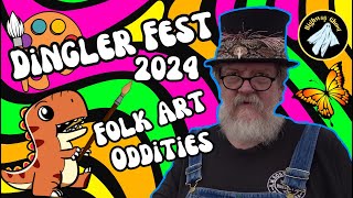 Dingler Fest 2024 Folk Art Oddities Banjo Boy [upl. by Lleira]