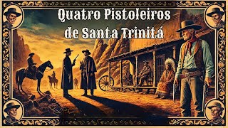 Quatro Pistoleiros de Santa Trinitá  I QuattroTrinità  Western  Filme Completo em Português [upl. by Nerrak]