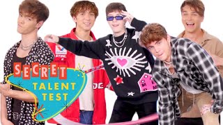 Why Don’t We… Try To See What Weird Stuff They’re Good At  Secret Talent Test  Cosmopolitan [upl. by Trudie737]