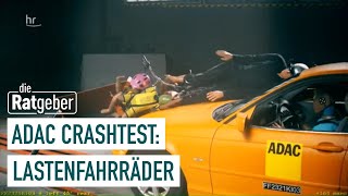 Im Test Sind Lastenräder und Fahrradanhänger sicher  Die Ratgeber [upl. by Goldfarb]