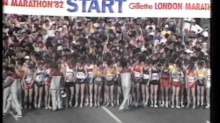 1981 and 82 Highlights London Marathon from BBC video [upl. by Symer]