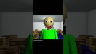 Monster school baldi game Minecraft edit minecraft shorts fypシ゚viral [upl. by Ecila724]