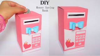 How To Make Money Saving Bank Paper Money BankKawaii Money Bank [upl. by Rraval874]