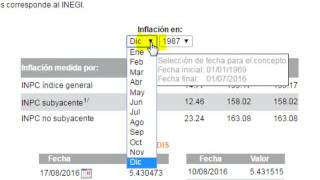 Consulta de la inflacion en Mexico [upl. by Nitsug474]