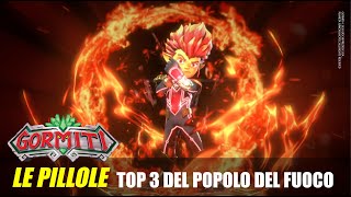 Gormiti  Le Pillole TOP 3 del Popolo del Fuoco [upl. by Esra]