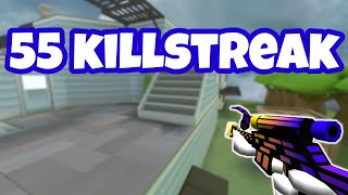 55 Kill Streak ft Kilzomatic  Shell Shockers [upl. by Oos]