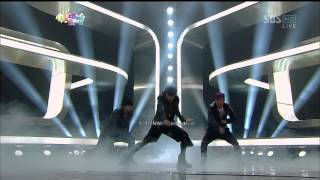 121229 SBS Gayo Daejun SM The Performance允浩銀赫東海珉豪泰民KAIampLAY Spectrum [upl. by Addis]