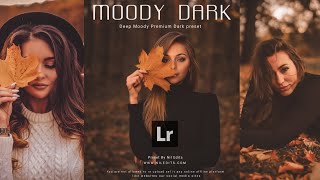 moody preset lightroom mobile  Dawnload free DNG amp XMP file [upl. by Sadoff]