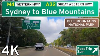 Driving from Sydney to Katoomba  New South Wales Australia  POV  music [upl. by Atalayah]