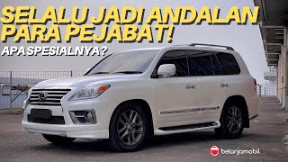 KALAU LEWAT SERING DIKAWAL Lexus LX 570 Memang Mobil Terbaik [upl. by Orihakat]