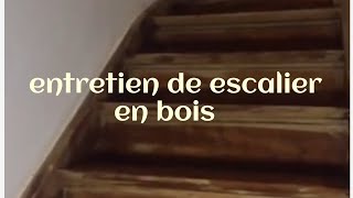 Comment nettoyer un escalier en bois et l’entretenir🏠 [upl. by Andromede772]