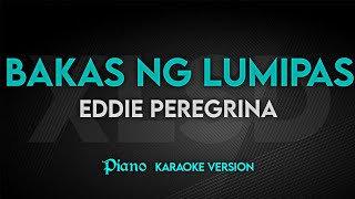 BAKAS NG LUMIPAS  Eddie Peregrina  Karaoke Version  Platinum Piano XL SD [upl. by Dunson884]