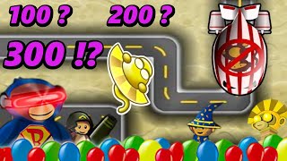 How Far Can You Get In BTD4 [upl. by Aissak]