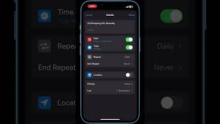 How to Set Reminder on an iPhone 2023 [upl. by Aelsel]