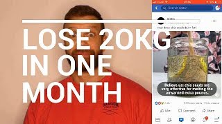 LOSE 20KG IN ONE MONTH [upl. by Stanton]