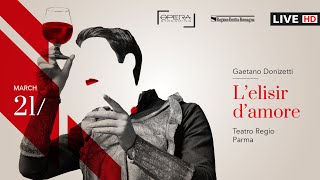 Gaetano Donizetti LELISIR DAMORE  OPERA LIVE STREAMING [upl. by Desta152]