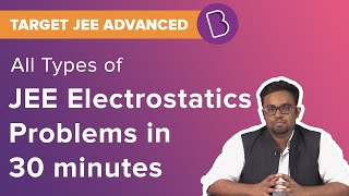 JEE Electrostatics  Electromagnetism  Target JEE Advanced 2025  Solved Questions  JEE Physics [upl. by Sirraj]