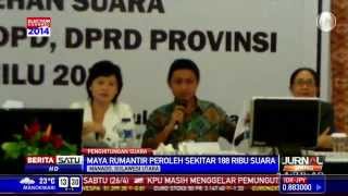 Maya Rumantir Lolos sebagai Anggota DPD RI [upl. by Dunn]