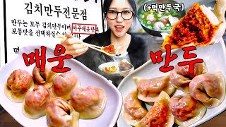 아주 매운 김치만두🔥 먹으러 갔습니다 feat 우유 주신 사장님 [upl. by Berta228]