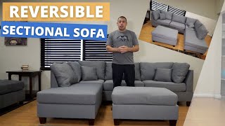 How To Reverse a Sectional Sofa 10 Steps [upl. by Thomson]