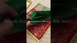 banarasi saree  different types of banarasi sarees with price  banarasi silk sarees [upl. by Bainter121]