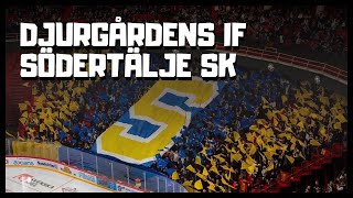 Djurgårdens IF  Södertälje SK  Globen  SIF  Hockeymördare  2023 [upl. by Dougy]