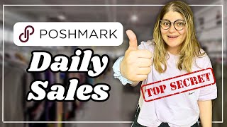 THE 10 SECRETS TO MAKING DAILY SALES ON POSHMARK 💸 [upl. by Petunia]