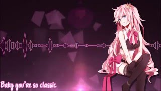 Nightcore  Classic  Lyrics [upl. by Admana]