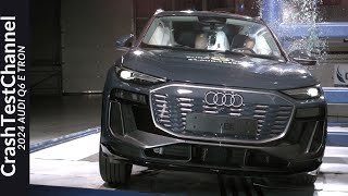 2024 Audi Q6 etron Crash Test The Electric SUV That Keeps You Safe [upl. by Notnad]