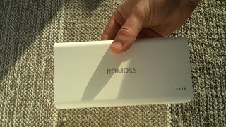 Unboxing Romoss InfoTouch Solo6 16000 mAh Power Bank [upl. by Enia]