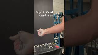 Ghp 9 Credit Card Set grip gripstrength grippers strength [upl. by Schweitzer]