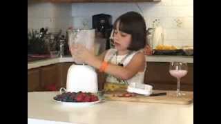 How to make a milkshake for kids [upl. by Derrej907]