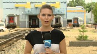 KolejTV  29072013 r  garaż dla quotPendolinoquot przejęcie dworca w Cieszynie Ursus Niedźwiadek [upl. by Hoffmann528]