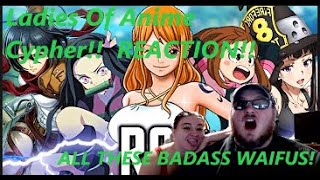 NERDCORE Ladies Of Anime Cypher By HalaCG Ft ChiChi Ironmouse CamiCat amp More REACTION [upl. by Weinberg]