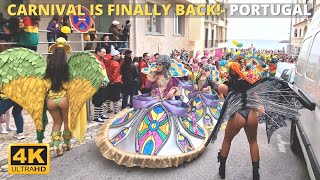 GRES Trepa no Coqueiro 💃  Carnaval Sesimbra 2023  Portugal 4K [upl. by Yaral76]