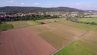 Das Werratal bei Herleshausen in Hessen [upl. by Eedak]