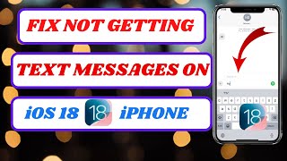 how to fix not getting messages on iphonehow to fix not getting text messages on iphone2024 [upl. by Merissa]