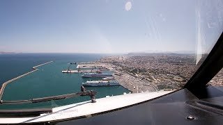 Cockpit View  Visual approach to Heraklion runway 09 [upl. by Margaret]