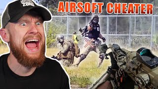 Sowas macht AIRSOFT KAPUTT  Cheater mit heftigen Camping Spot zerstören  Fritz Meinecke reagiert [upl. by Aihsenad]