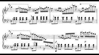 Nocturne in Bflat major M Szymanowska Score Animation [upl. by Analat]