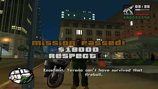 GTA San Andreas lucky RPG hit mission Torenos Last Flight [upl. by Adlanor]