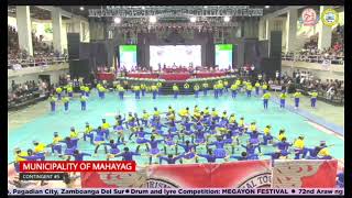 MEGAYON FESTIVAL 2024  MUNICIPALITY OF MAHAYAG  DRUM AND LYRE  ZAMBOANGA DEL SUR [upl. by Atelra]