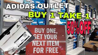 ADIDAS OUTLET STORE BUY 1 TAKE 1 and sale up to 50off NG apparel [upl. by Nivej]