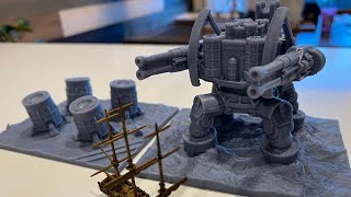 Dystopian Wars Windsor Robot build [upl. by Entirb]