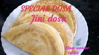 Special Dosa Jini DosaJini Dosa recipe in malayalamAlloos wonder recipe [upl. by Coraline419]