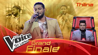 Thilina Sudesh  Saman Mal Piyalle සමන්මල් පියල්ලේ  Grand Finale  The Voice Sri Lanka [upl. by Bordy]